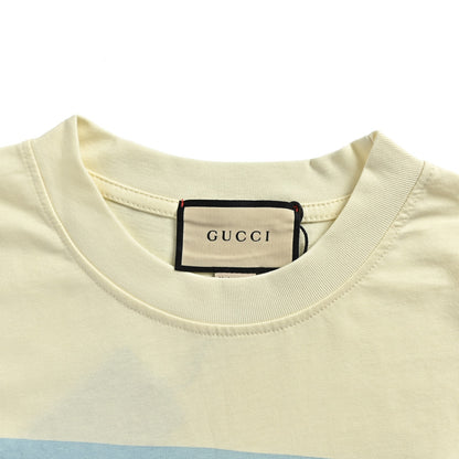 Gucci square double G printed short sleeves
