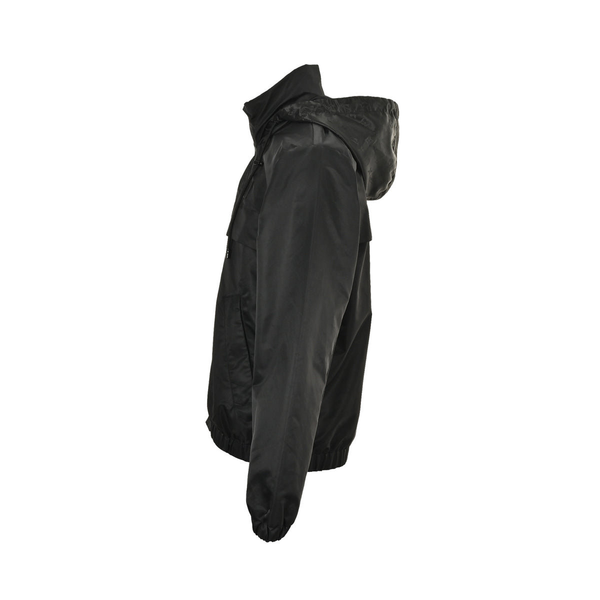 Louis Vuitton single-sided stitching solid color hooded jacket jacket