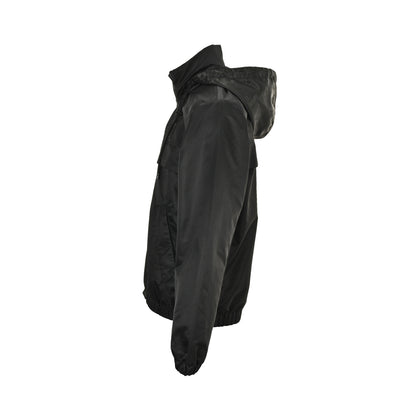 Louis Vuitton single-sided stitching solid color hooded jacket jacket