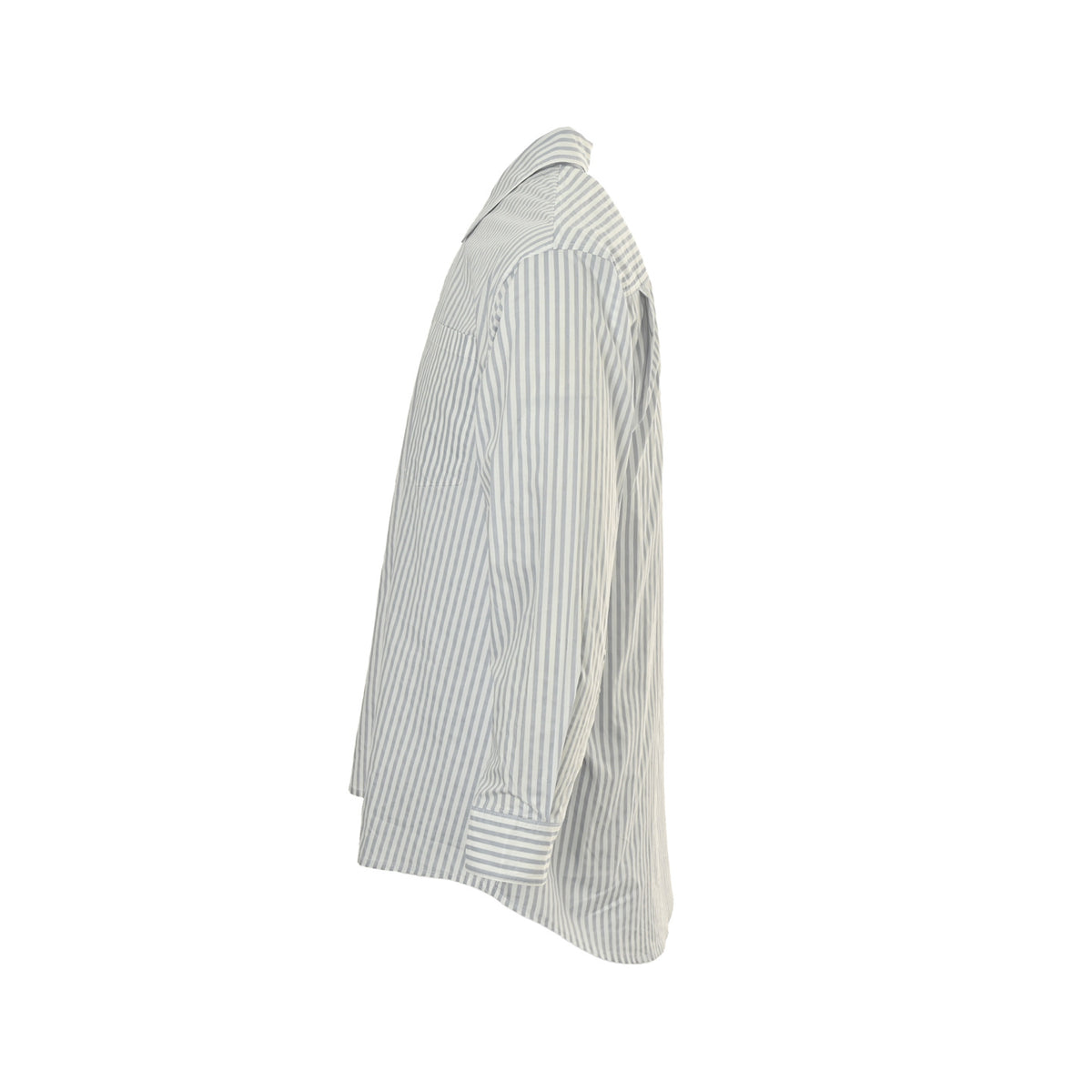 Acne Studios long-sleeved shirt with vertical stripes printed on the back