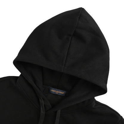 Louis Vuitton 25Fw zipper fake pocket hooded sweatshirt