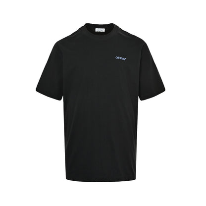 OFF WHITE glasses layered printed short sleeves