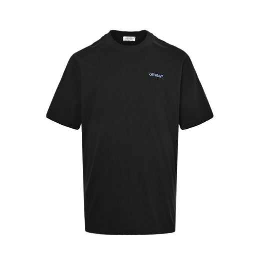 OFF WHITE glasses layered printed short sleeves