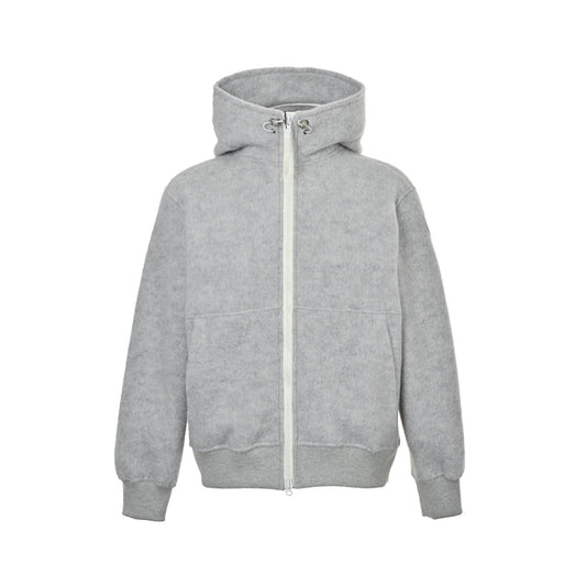 CANADA GOOSE Fleece Sleeve White Label Badge Hooded Jacket