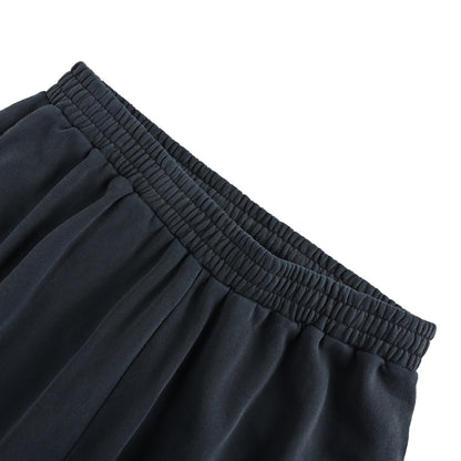 Balenciaga tape letter distressed trousers