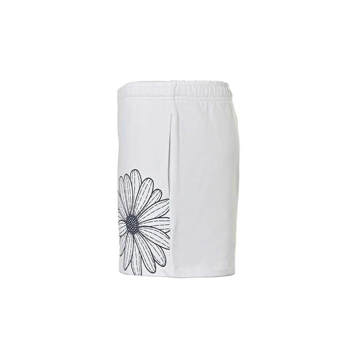 MARDI MERCREDI single floral basic printed shorts