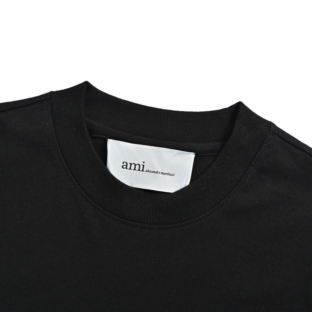 Ami Paris classic small love embroidered short sleeves