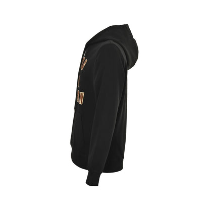 Louis Vuitton 25Fw towel patch letter logo hooded sweatshirt