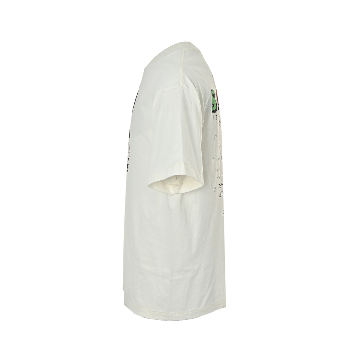SAINT MICHAEL Einstein printed short sleeves