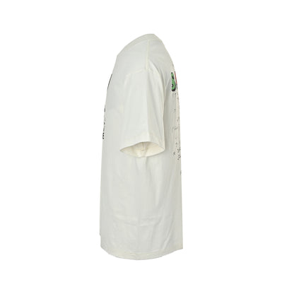 SAINT MICHAEL Einstein printed short sleeves