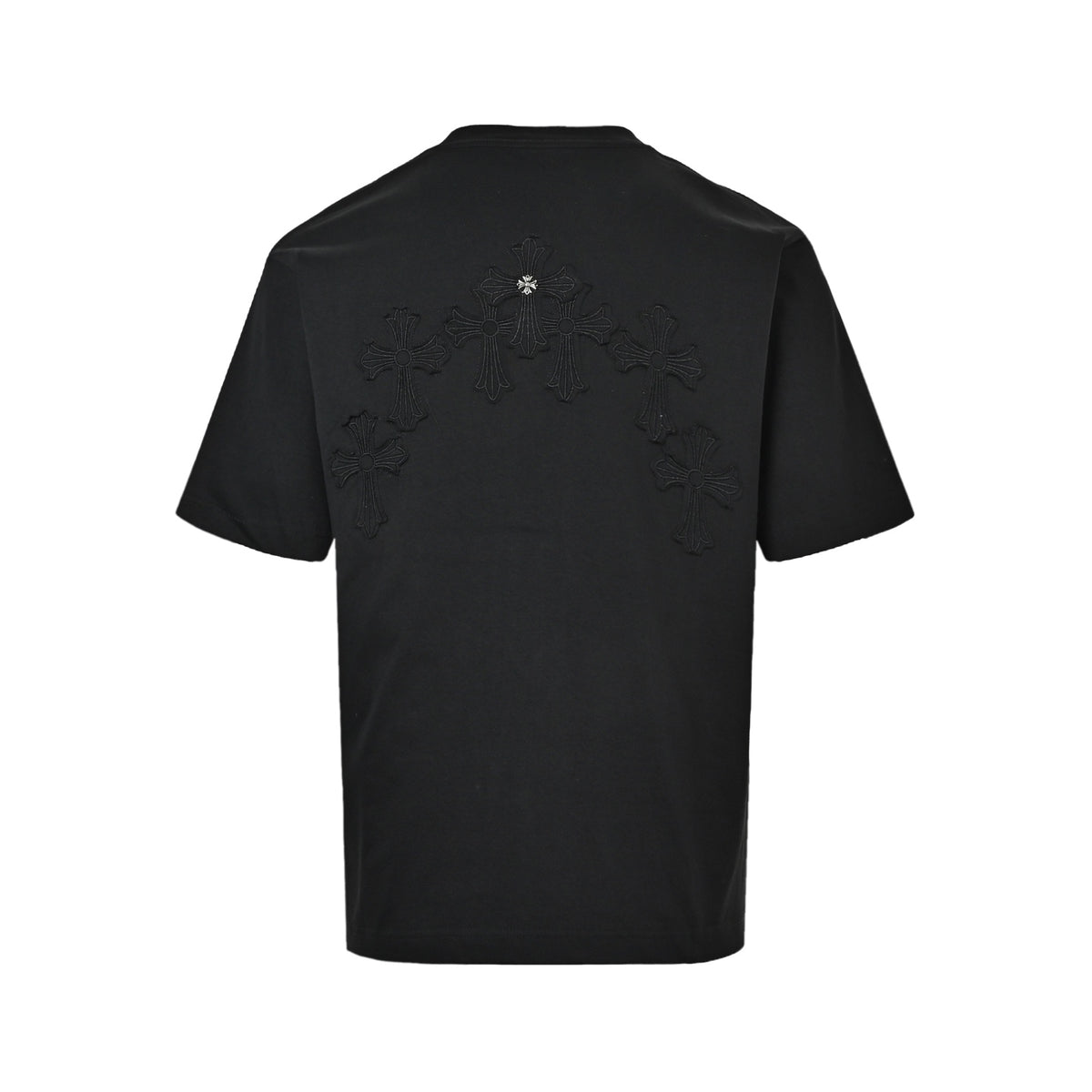 Chrome Hearts/Chrome Heart 26ss cross patch embroidered short sleeves