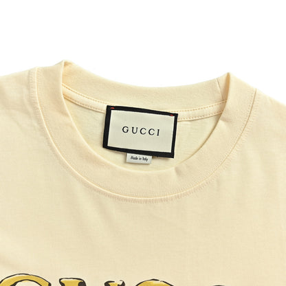 Gucci 26ss fun cartoon print short sleeves