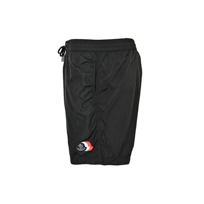 Moncler/Mask 26ss three-color logo embroidered beach shorts