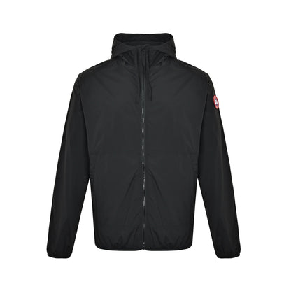 CANADA GOOSE Canada Goose small logo patch hooded windproof jacket