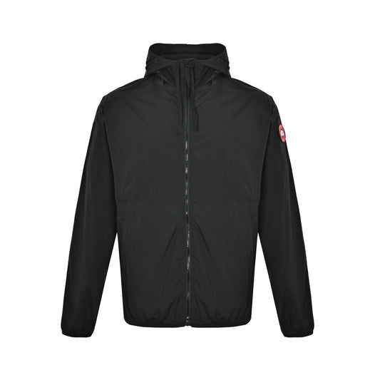 CANADA GOOSE Canada Goose small logo patch hooded windproof jacket