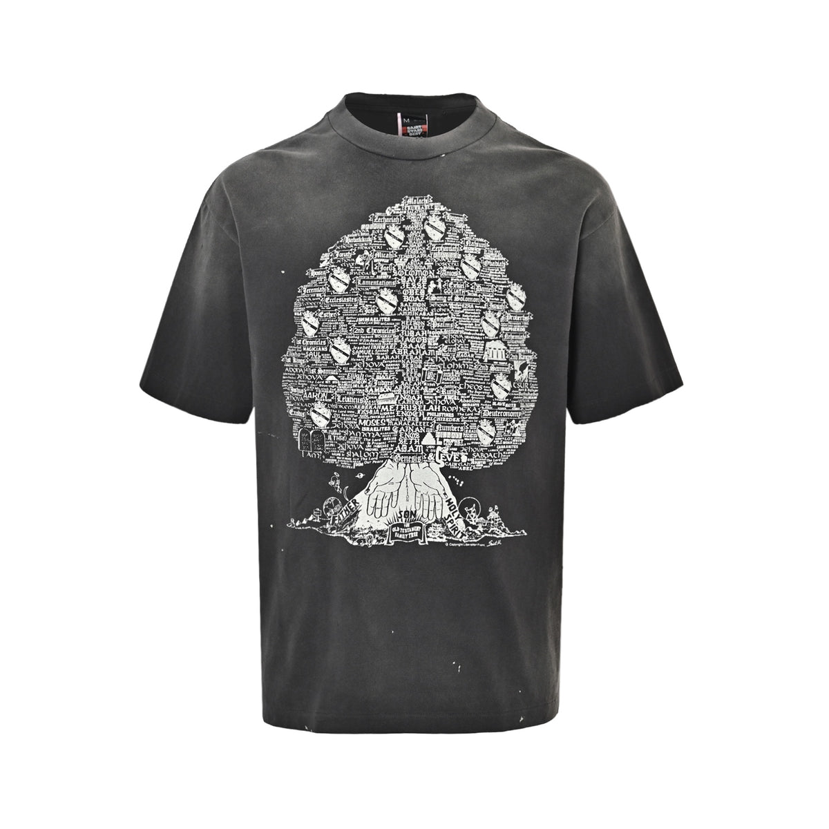 SAINT MICHAEL tree of life printed short sleeves