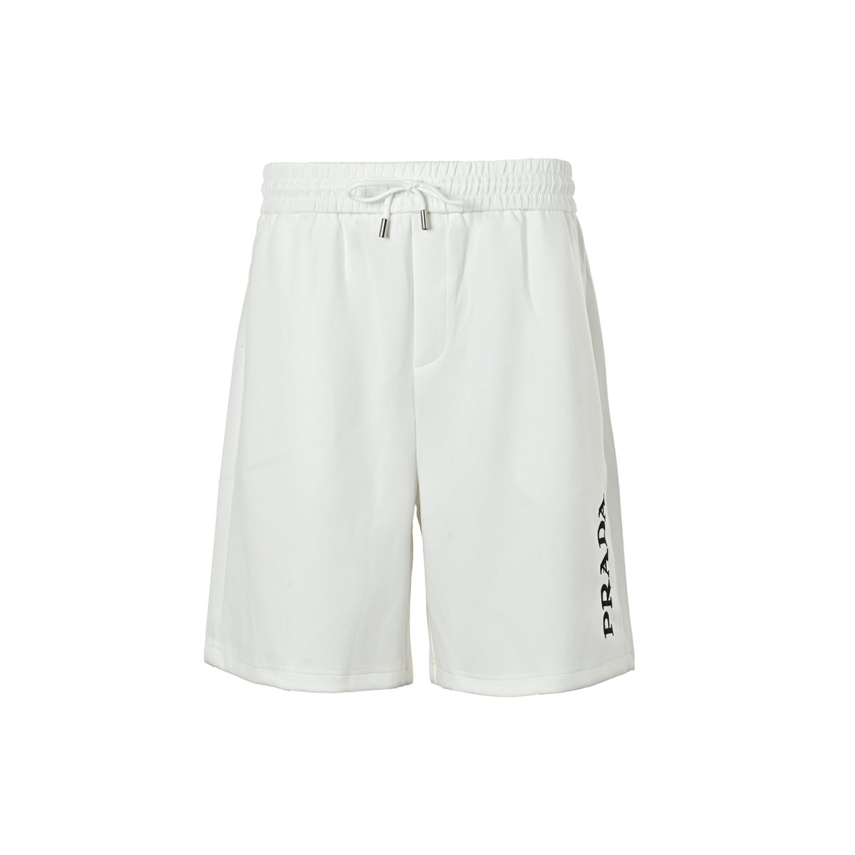 Prada embroidered letter logo shorts