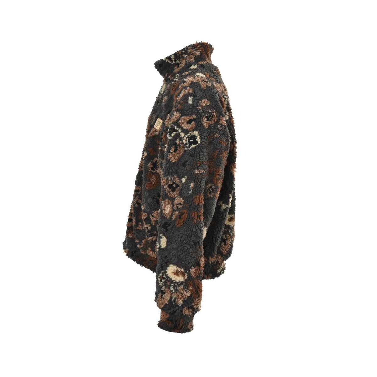 Louis Vuitton & Nigo floral reversible fleece and sherpa jacket