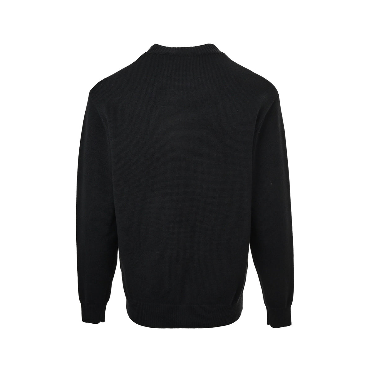 Fendi double F velvet embroidered crew neck sweater