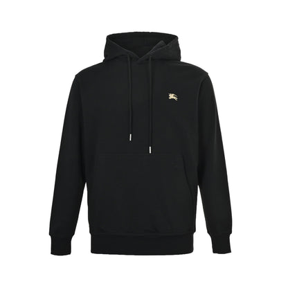 Burberry 25Fw back circle war horse print hooded sweatshirt
