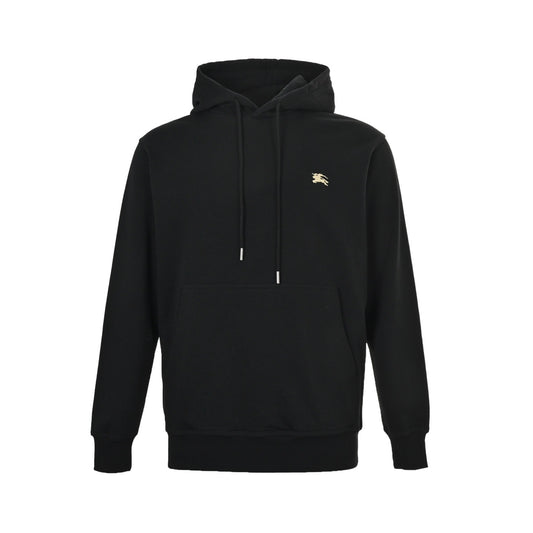 Burberry 25Fw back circle war horse print hooded sweatshirt