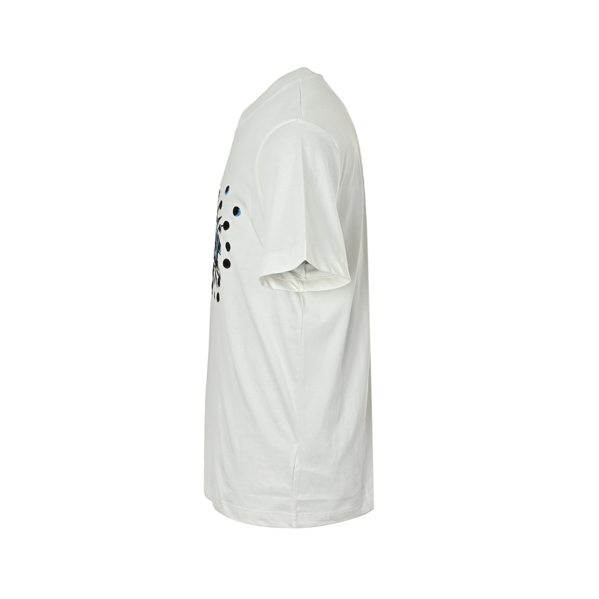 Fendi explosive polka dot letter embroidered short sleeves