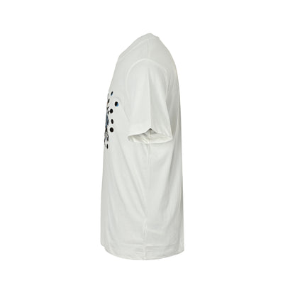 Fendi explosive polka dot letter embroidered short sleeves