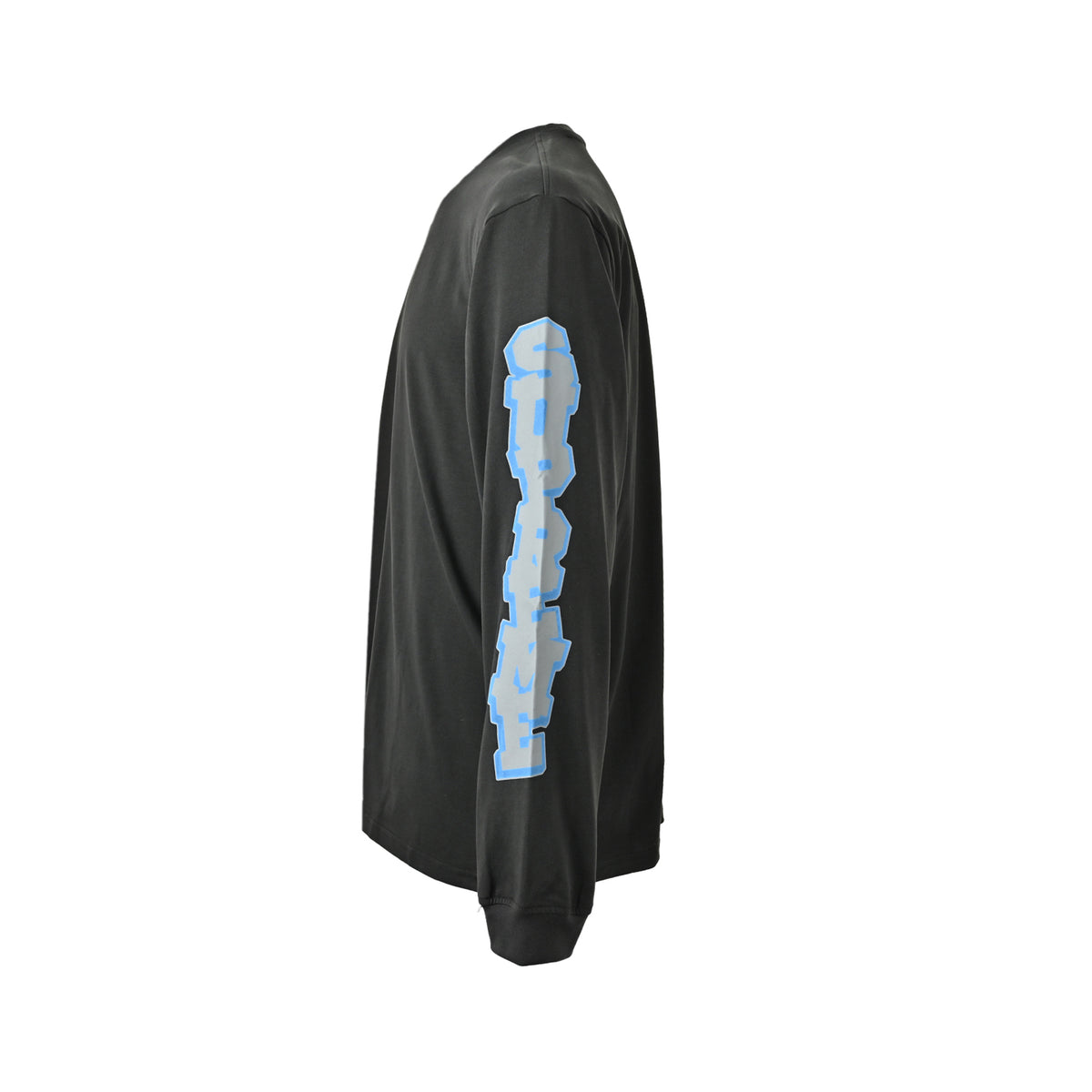 Supreme SS26 long-sleeved T-shirt with colorful printed letters on both arms
