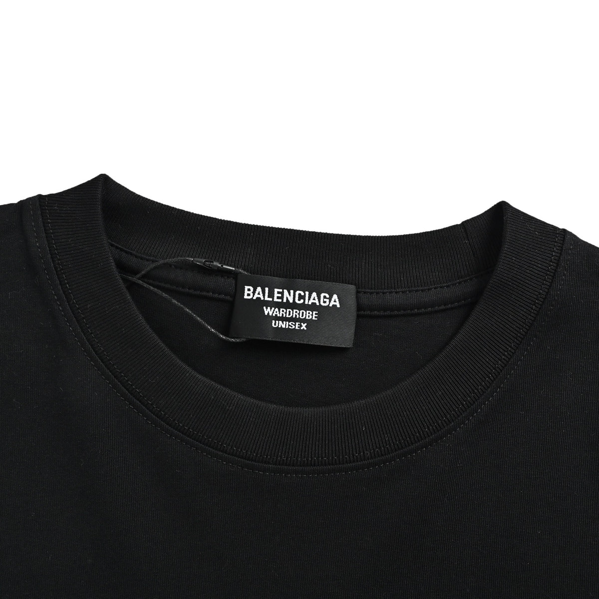 Balenciaga 22ss front and back letter print short sleeves
