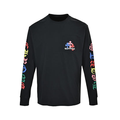 Chrome Hearts Miami Colorful Cross Pattern Print Long Sleeves