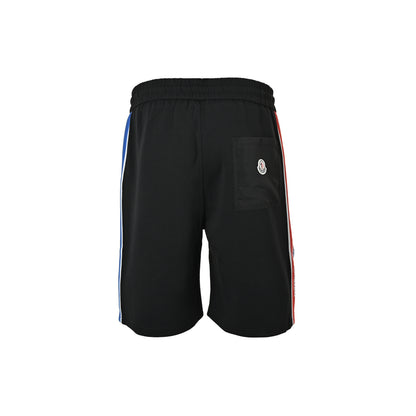 Moncler/mask side webbing letter shorts