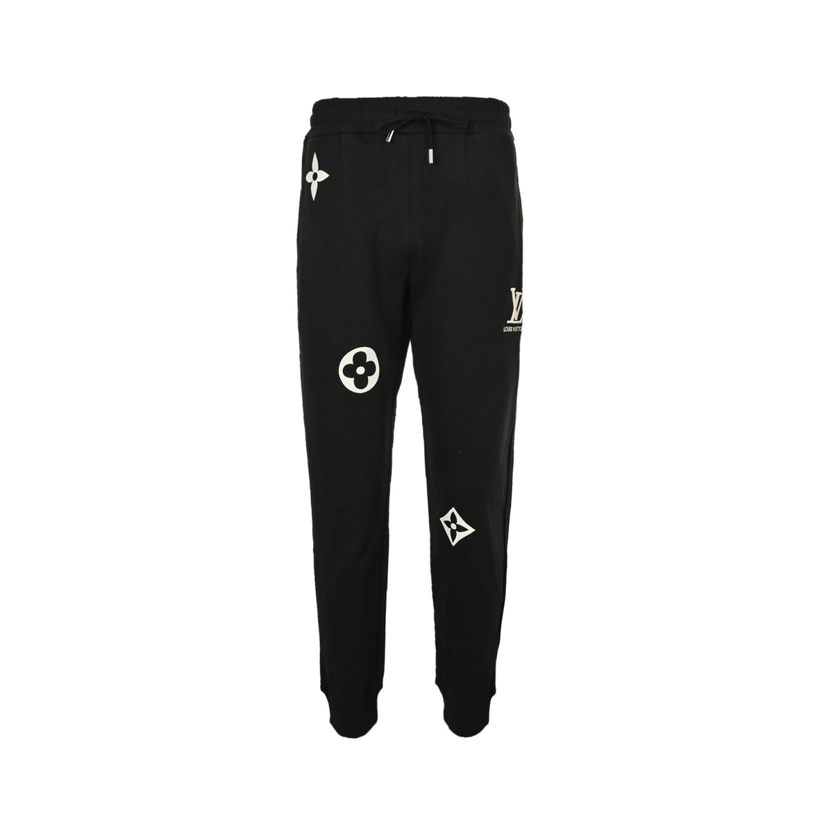 Louis Vuitton 25Fw presbyopic embroidered logo trousers