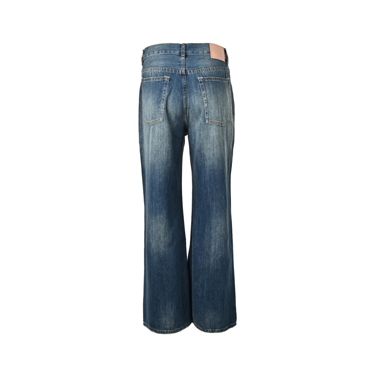 Acne Studios 2021F splash-ink distressed jeans