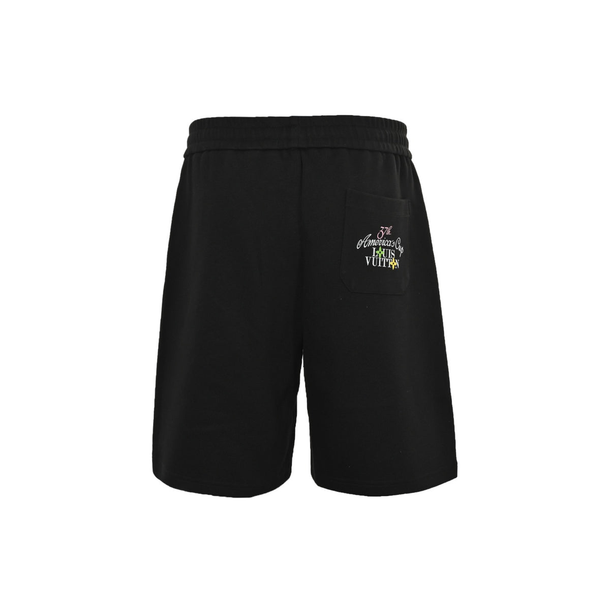 Louis Vuitton 25ss rainbow presbyopic gradient printed shorts