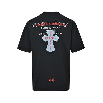 Chrome Hearts Denim Patch Short Sleeves