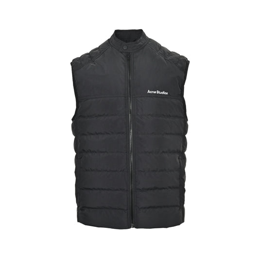 Acne Studios small rib ribs down vest