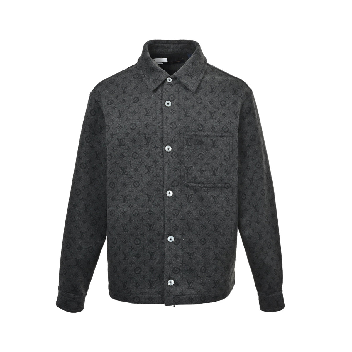 Louis Vuitton presbyopic double-sided shirt-style woolen jacket