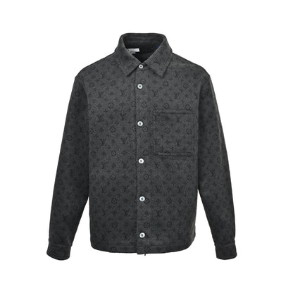 Louis Vuitton presbyopic double-sided shirt-style woolen jacket