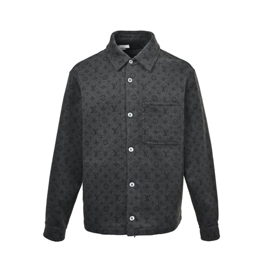 Louis Vuitton presbyopic double-sided shirt-style woolen jacket