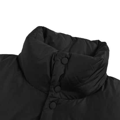 Ami 25Fw embossed love down vest