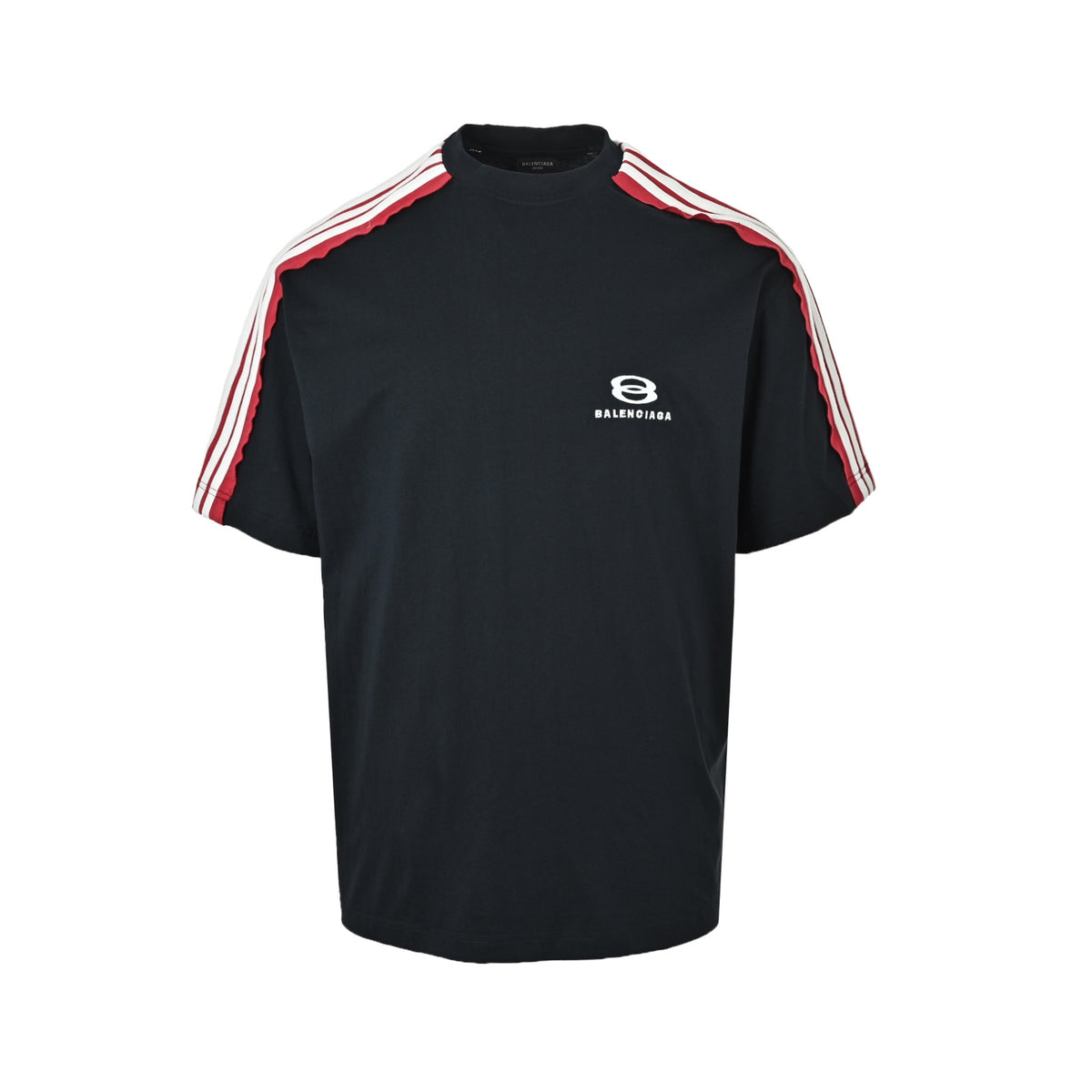 Balenciaga/Balanciaga UNITY SPORTS ICON double ring shoulder web short sleeves