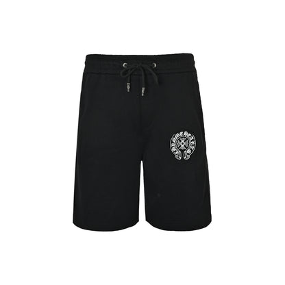 Chrome Hearts cross patch embroidered shorts