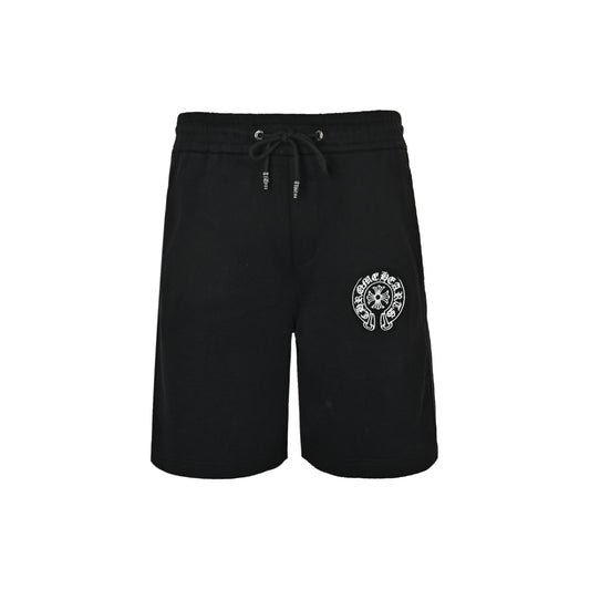 Chrome Hearts cross patch embroidered shorts