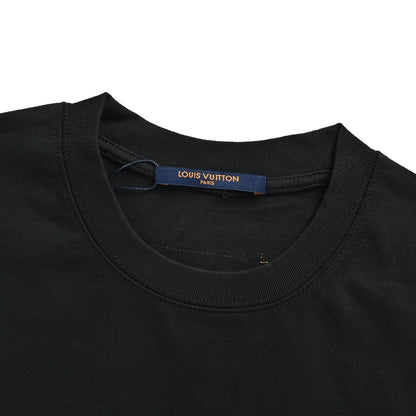Louis Vuitton Earth letter slogan printed short sleeves