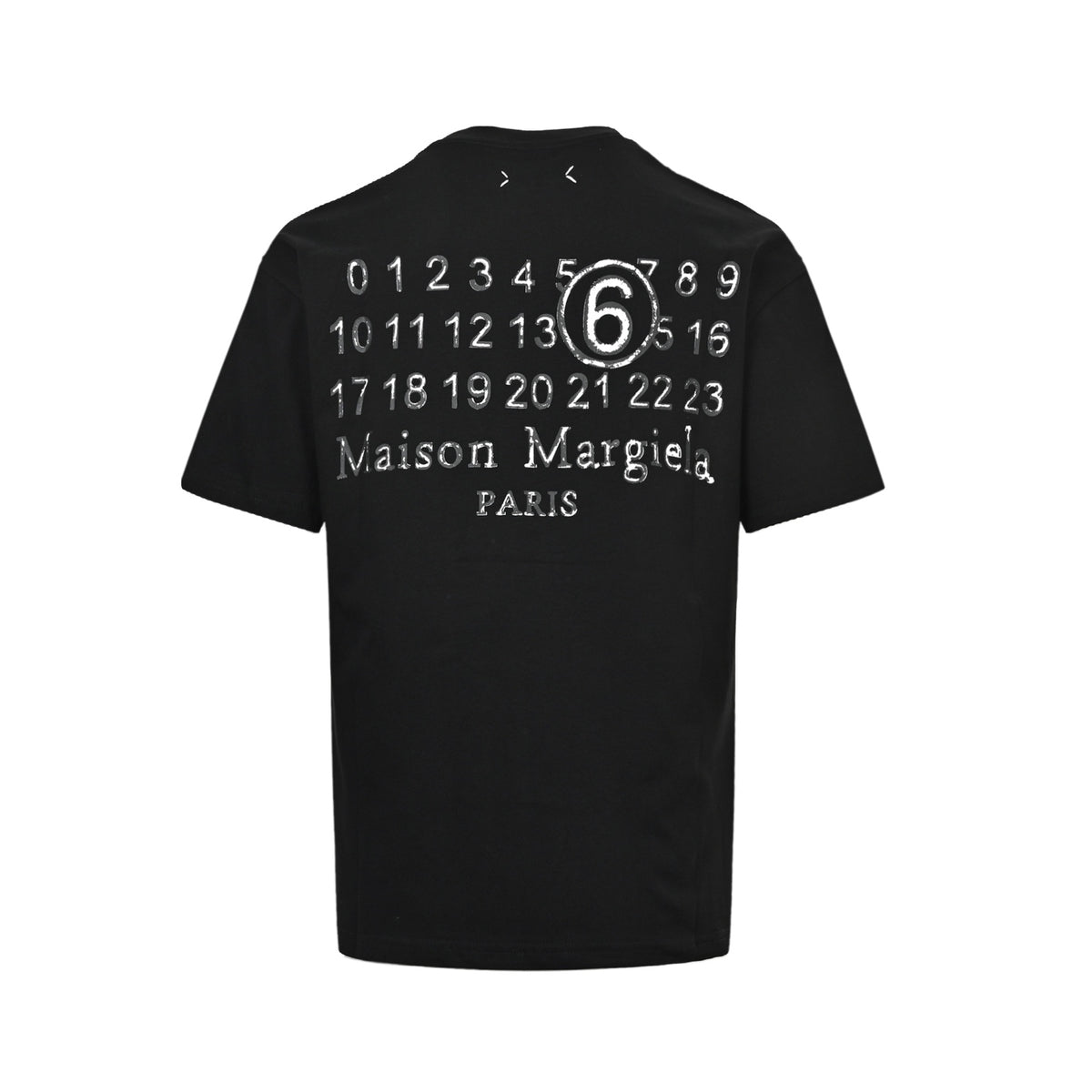 Maison Margiela back digital ghost print short sleeves