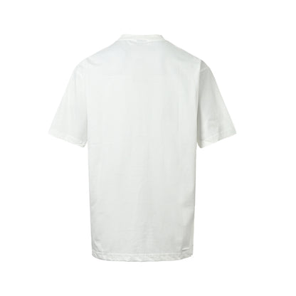 Balenciaga/Balanciaga 24ss burst pattern reverse letter print short sleeves
