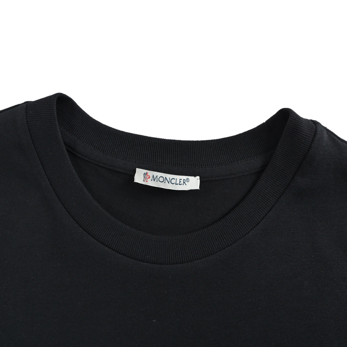 Moncler/Mask embroidered patch logo short sleeves