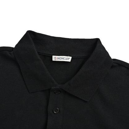 Moncler/Mask 26ss three-color logo embroidered Polo short sleeves