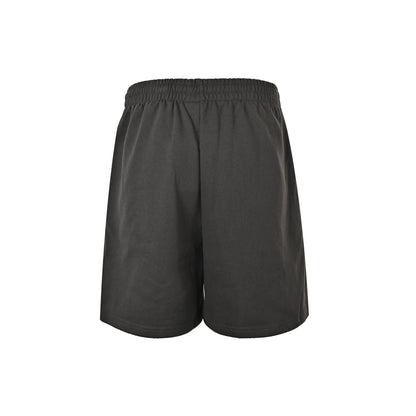 Balenciaga circle embroidered diagonal pocket shorts