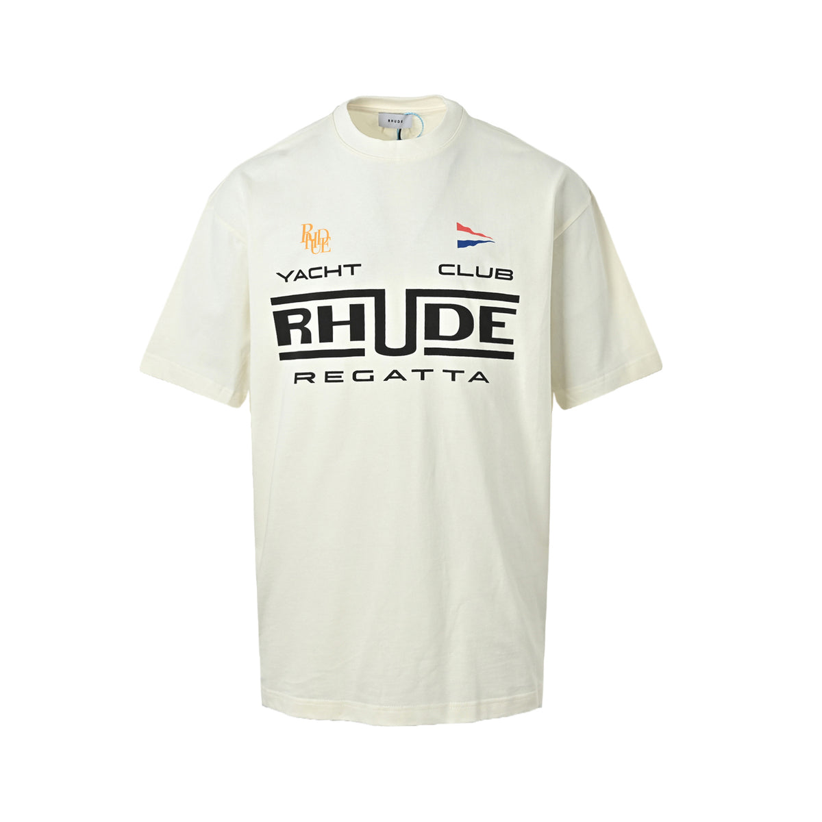 RHUDE Marlboro Yacht Club logo short-sleeved T-shirt